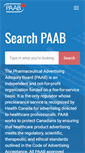 Mobile Screenshot of paab.ca